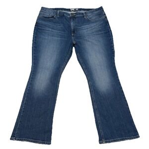 Lee 20 Petite Bootcut Jeans Women's Mid Rise Stretch 20P